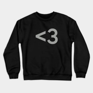 Emoticon – Heart Crewneck Sweatshirt